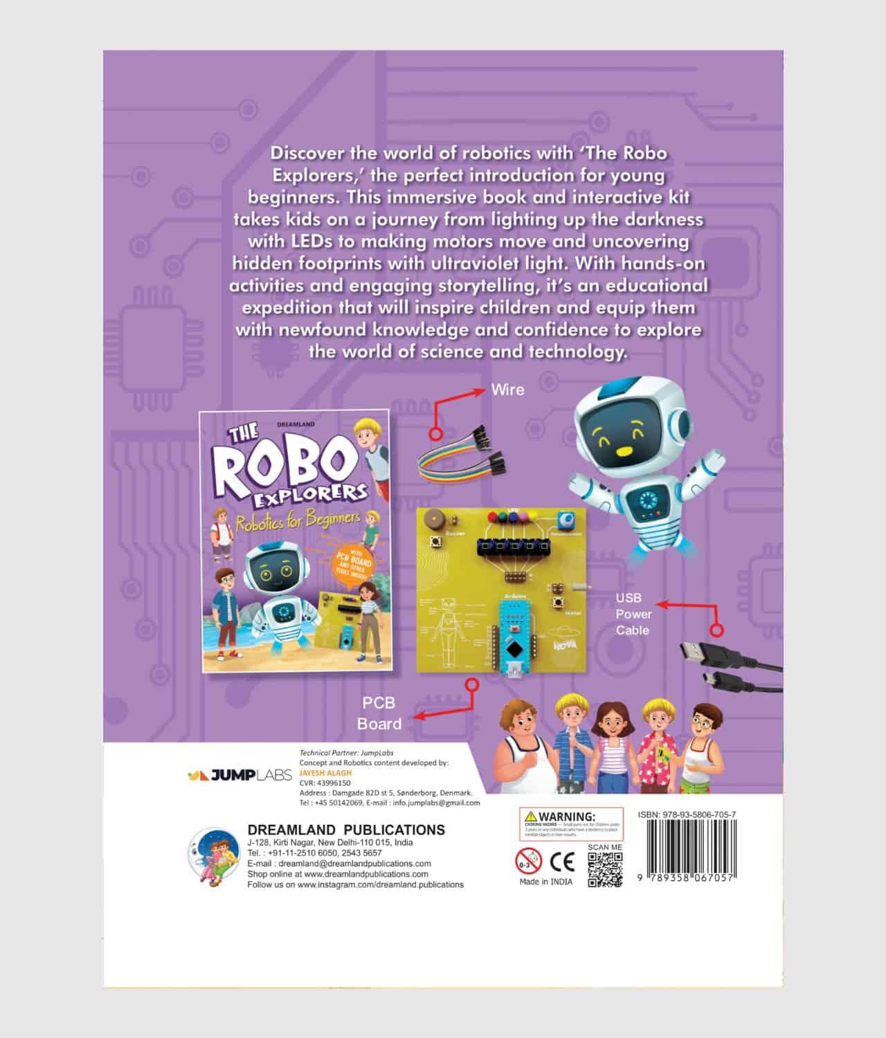 Coding Pirates - The Robo Explores - Robotics for Beginners (tech kit) (by JumpLabs)